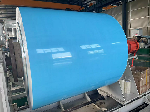 PE Coated Steel Coil Production PE Coated Steel Coil Production