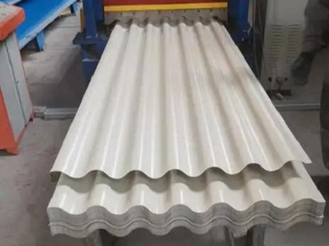 PVDF-coated PPGL corrugated steel sheet, corrugated roofing sheet PVDF-coated PPGL corrugated steel sheet, corrugated roofing sheet
