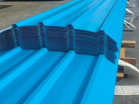SMP coated PPGI corrugated steel sheet SMP coated PPGI corrugated steel sheet