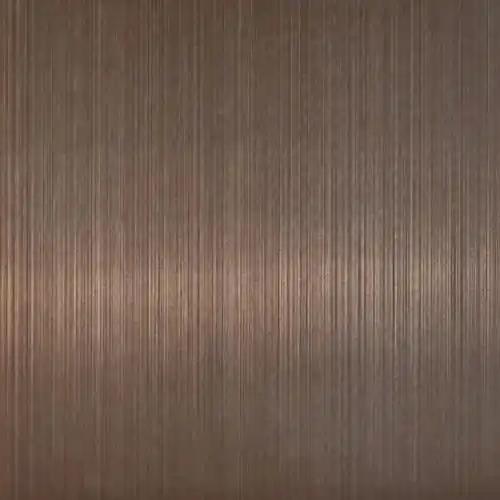 Wanzhi stainless steel brushed coffee gold