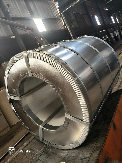 226 ton PPGI coil export packaging to Kenya