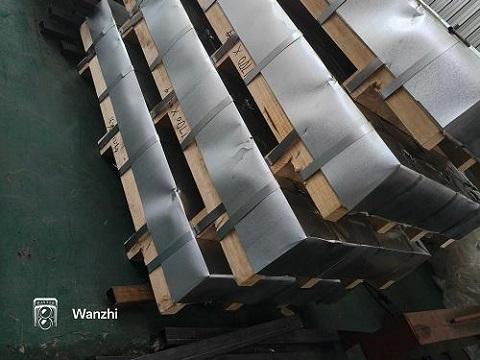 AZ120 aluminum zinc coated steel plate wooden pallet packaging