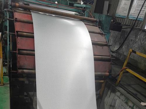 Production of az120 aluminum zinc coated steel coil and aluminum zinc coated steel plate