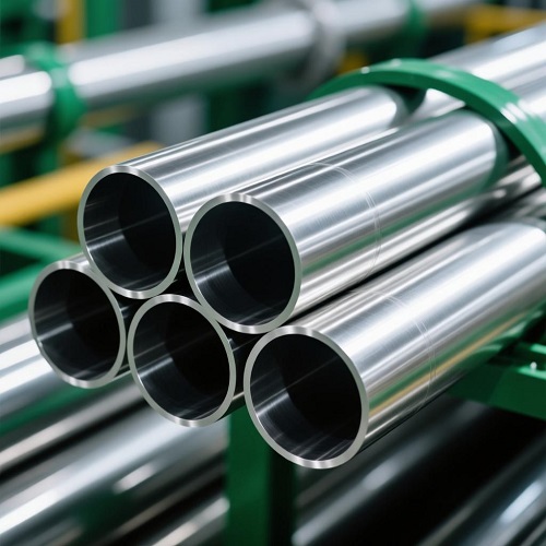 Cross section of 304, 316L, 321, 2205 and 904L stainless steel pipe samples