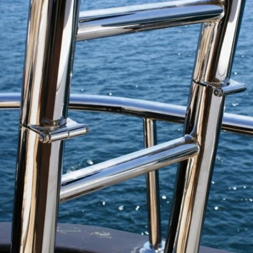 316 stainless steel railings and handrails on cruise ships